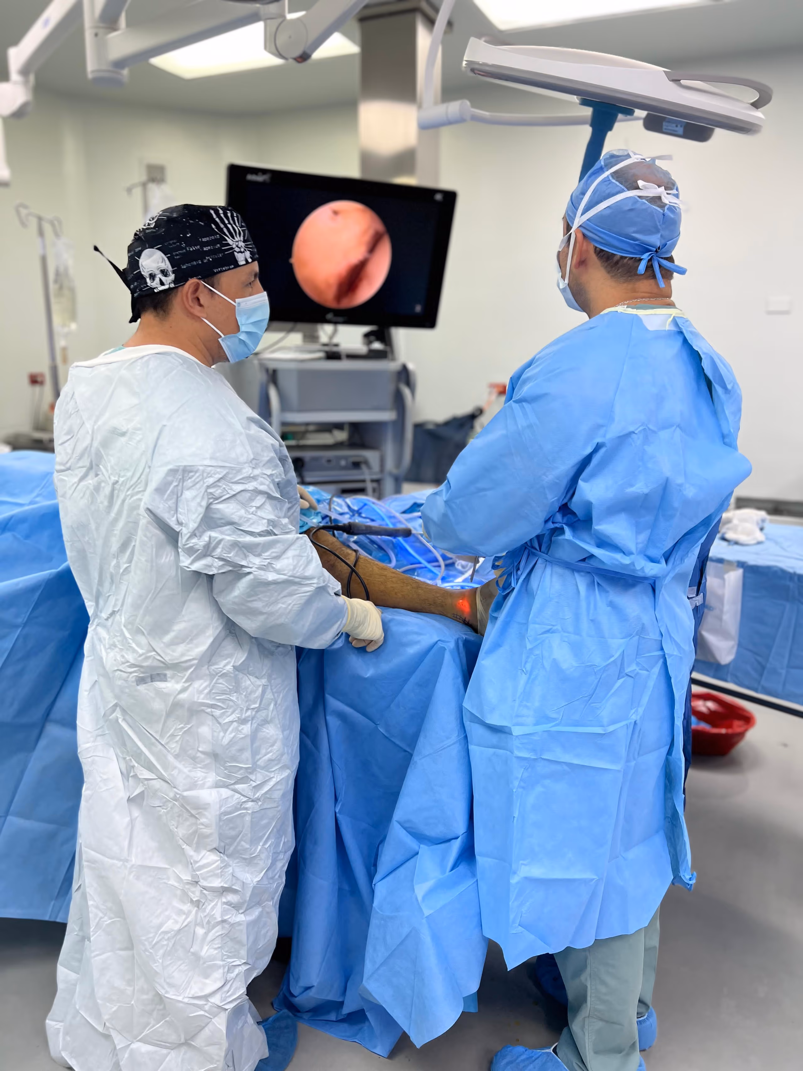 Knee surgery procedure