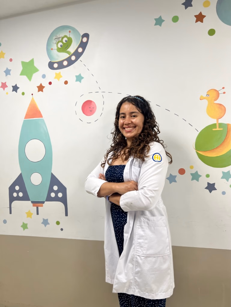 Dr. Sandy Padilla at her medical clinic