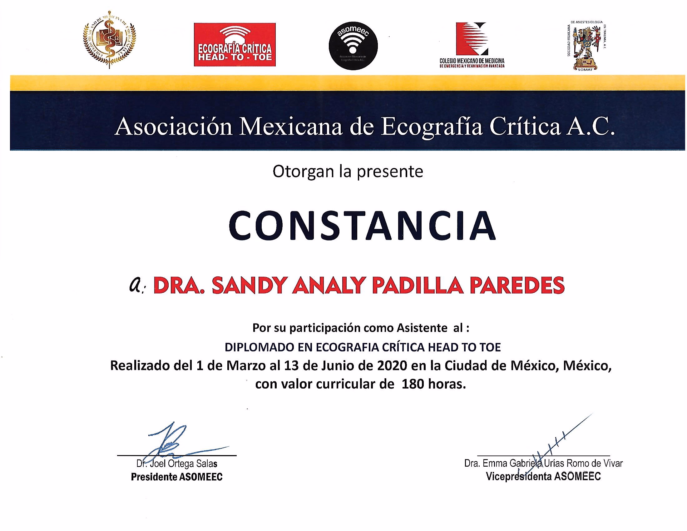 Credential for Critical Ultrasound Technician for Pediatric Emergencies in Guatemala
