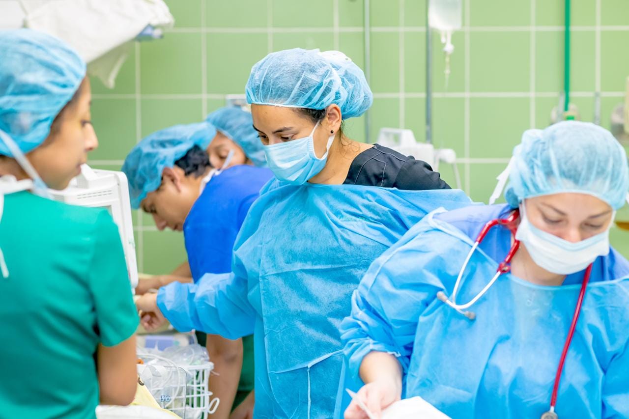 Kangarú Pedia preparándose para atención de parto