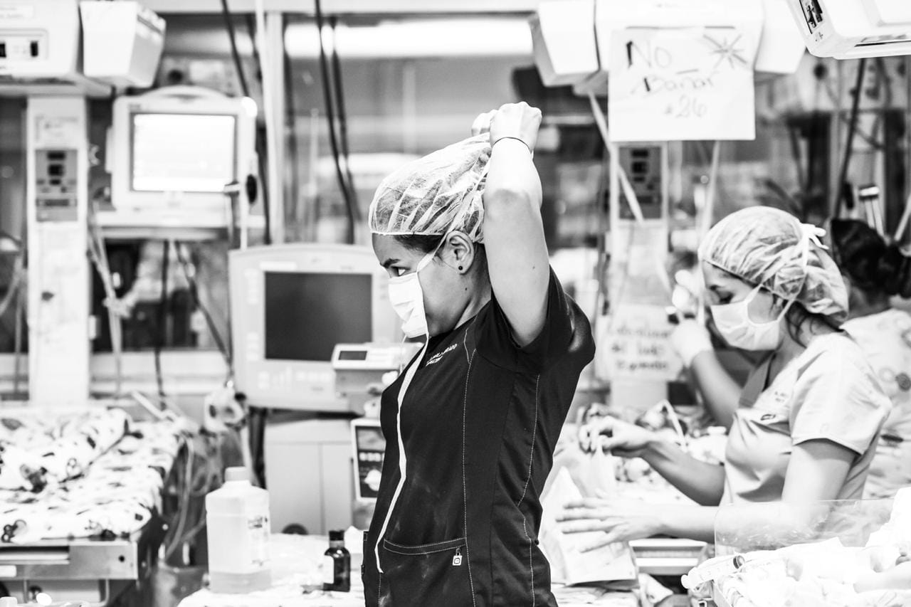 Kangarú Pedia preparando atención de parto